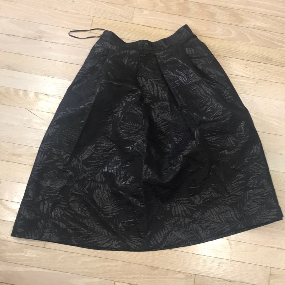 H&M Full Skirt Black